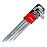 Set lange Torx-sleutels van 230 mm, 9-delig