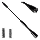 Aluminium autoantenne van 16 cm met 5/6 mm adapter
