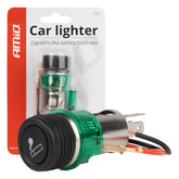 12 V sigarettenaansteker aansluiting met groene verlichting
