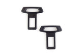 Veiligheidsgordel alarmstoppers voor de gordelsluiting van de auto, 2 stuks.