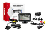 Parkeerhulp met 4,3 inch TFT-display en vier sensoren