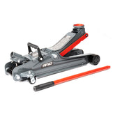 Hydraulische krik met laag profiel en een capaciteit van 2,5 ton