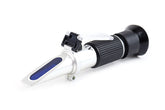 Draagbare refractometer met drie schalen