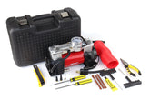 12 V 2-cilinder autocompressor met tas