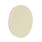 Polijstvilt met klittenbandrug, 125 mm diameter en 10 mm dik