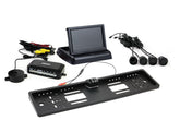 Parkeringsassistent med 4,3 tommer TFT-display, HD-kamera og fire sensorer