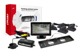 Parkeerhulpsysteem met 4,3 inch display, camera en sensoren