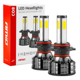 HB4 LED-lampen met COB-diodes en 6500K lichtkleur