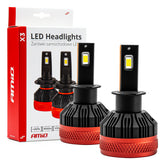 LED-lampen H3 X3-serie vooraanzicht