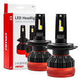 LED-koplampen H4/H19 X3