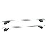Aluminium dakdragers van 135 cm met T-gleuf