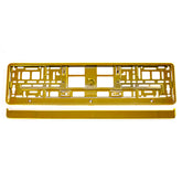 Kentekenplaathouder in goud metallic