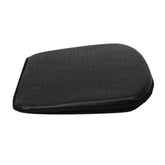 Carpoint luxe kussen, lederlook, zwart