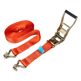 Spanband met ratel, 50 mm breed en 8 m lang