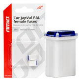 JAPVAL PAL female zekering 25 A en 11 mm