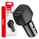 Autolader met USB-A- en USB-C-poorten