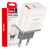 30 W GaN-wandlader met USB-A en USB-C