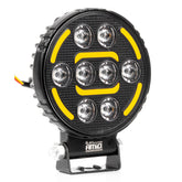 Werklamp AWL80 met wit werklicht en geel waarschuwingslicht
