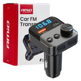 FM-transmitter met Bluetooth, USB-A en USB-C voor in de auto