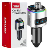FM-transmitter met Bluetooth, 2 USB-A-poorten en microSD-kaartsleuf
