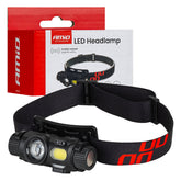 LED-hoofdlamp met XPG- en COB-verlichting