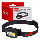 LED-hoofdlamp met XPG- en COB-verlichting