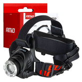 LED-hoofdlamp met T6-LED en zoomfunctie