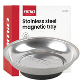 Magnetisk bakke i rustfrit stål med 110 mm diameter
