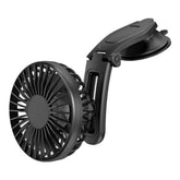 Carpoint-ventilator met zuignap voor dashboard, USB-A, Ø 10,5 cm, 5 V