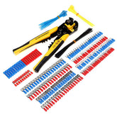 Afstriptang met kabelschoenen en kabelbinders van CARMOTION