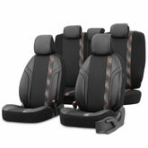 OTOM HORIZON oranje stoelhoezen 3-ZIP