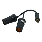 Carpoint 2-weg contactdoos ISO 4165 2x12/24V