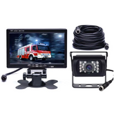 7" achteruitrijcameraset voor auto, vrachtwagen en bestelwagen - scherm + camera (12V-24V)