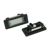 LED kentekenverlichting BMW – Witte LED (E90, F30, E60, X5 e.a.) productafbeelding met krachtige verlichting.