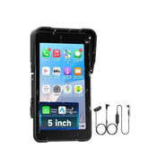 5” CarPlay scherm voor motor met quick release en afstandsbediening