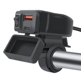 Motor USB-C & USB QC3.0 oplader met schakelaar
