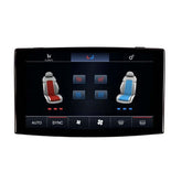 Audi A8 D3 (2005–2010) - digitaal klimaatpaneel met LCD-display