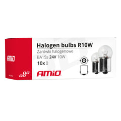 R10W halogeenlamp met BA15s-fitting