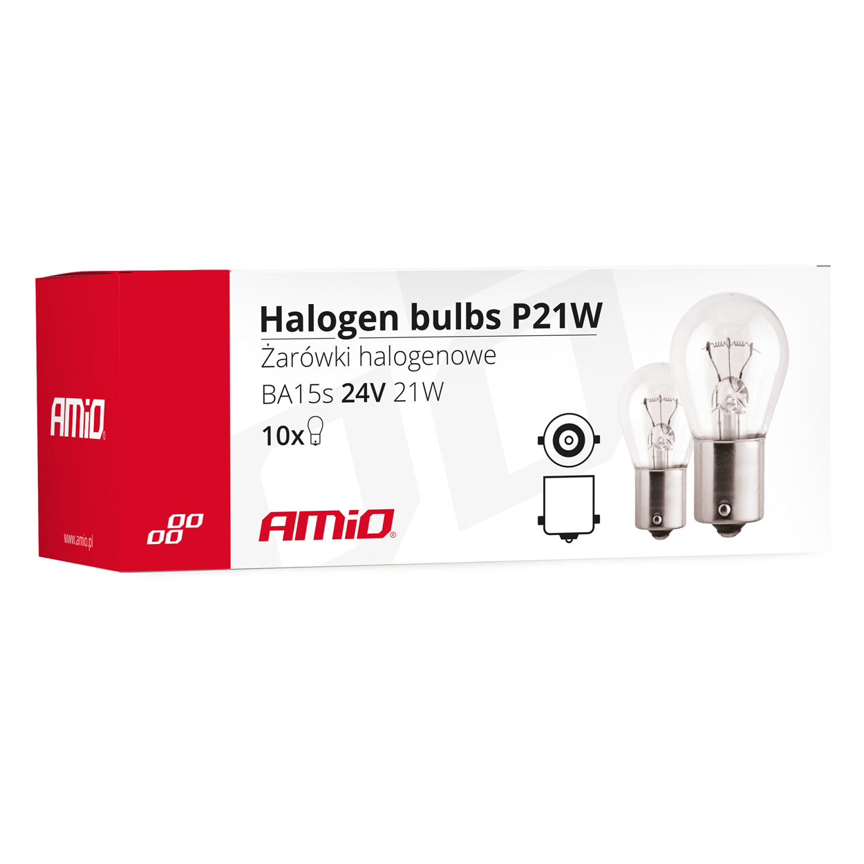P21W-halogeenlampen 24 V voor voertuigverlichting
