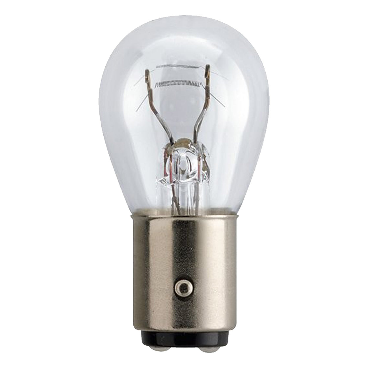 Halogeenlampen met BAY15D-fitting en 21W/5W, 10 stuks.