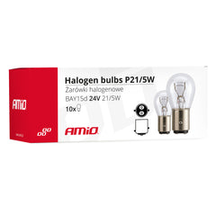 P21/5W halogeenlampen voor 24V met BAY15D-fitting