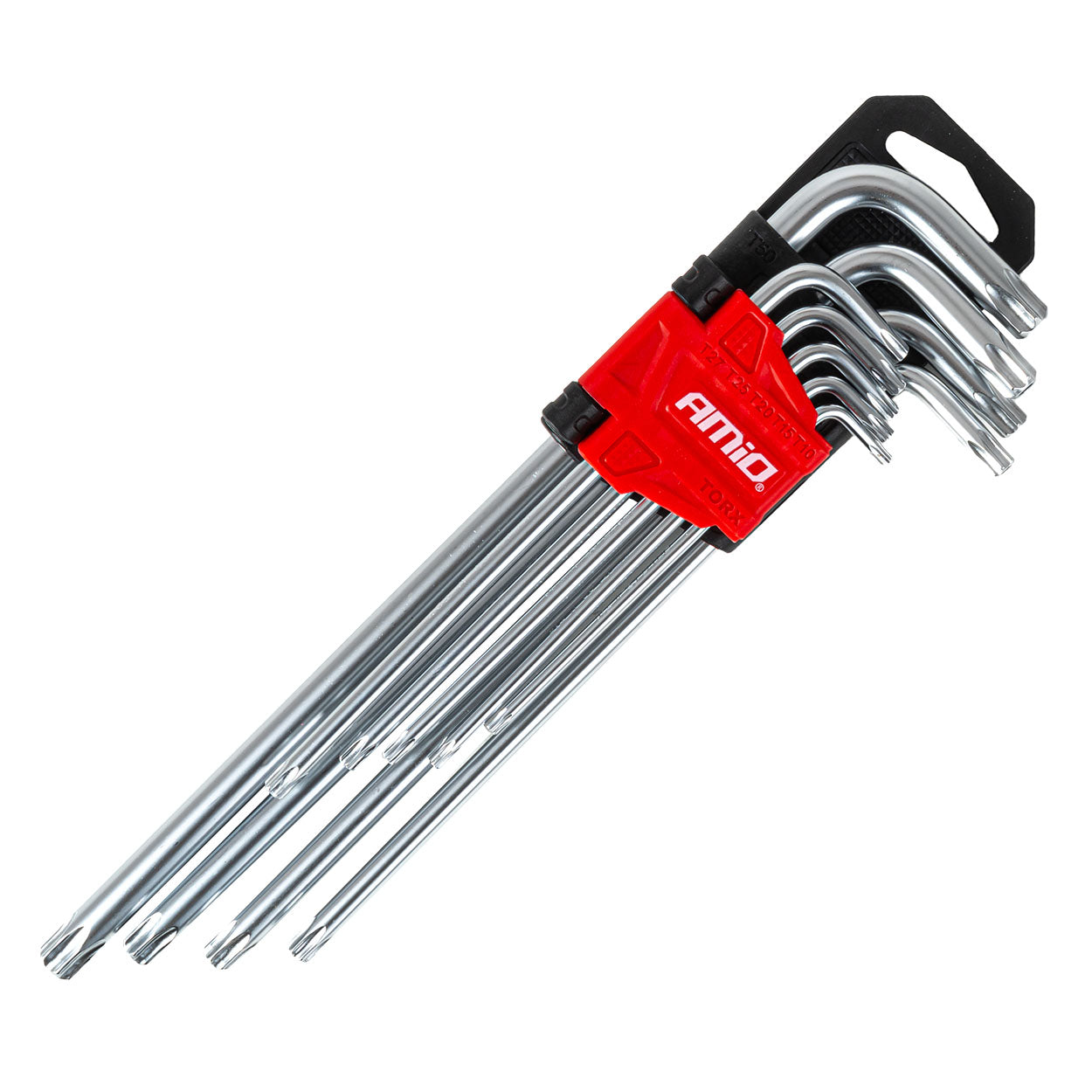 Set lange Torx-sleutels van 230 mm, 9-delig