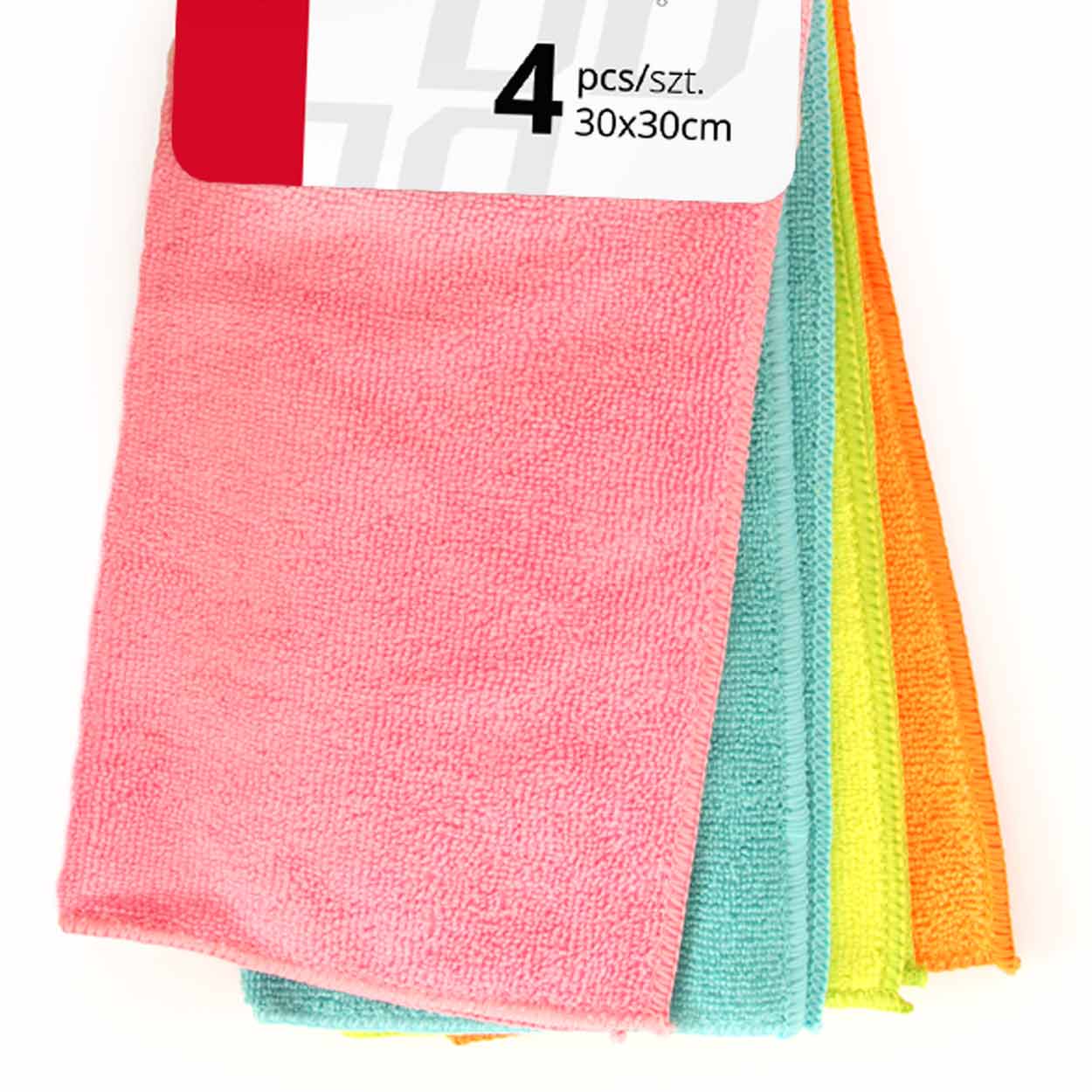 Microvezeldoeken van 30 x 30 cm voor droge en natte reiniging