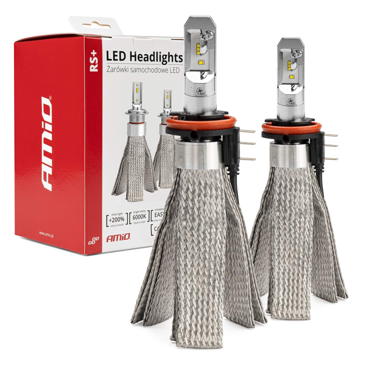 LED-koplampen H15 RS+ 50 W met 6000 K
