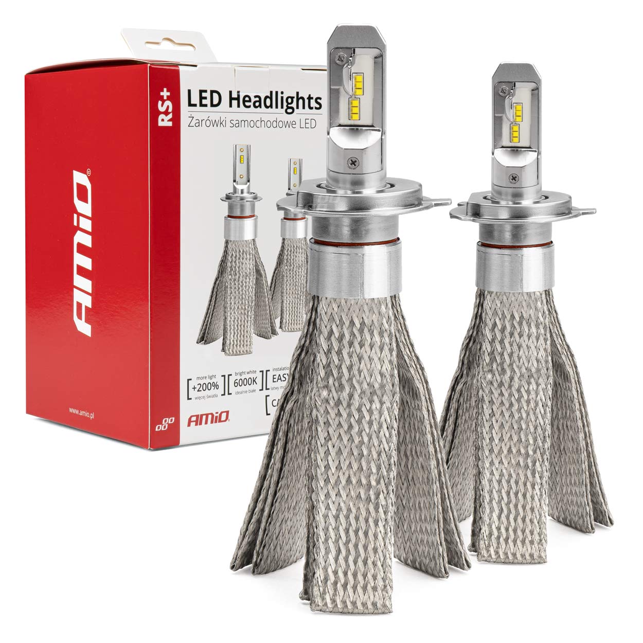 H4 LED-koplampen RS+ set vooraan