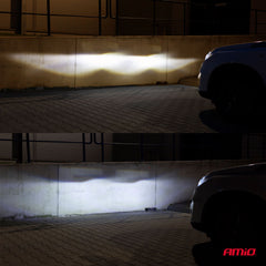 RS+ LED-lampen van opzij gezien