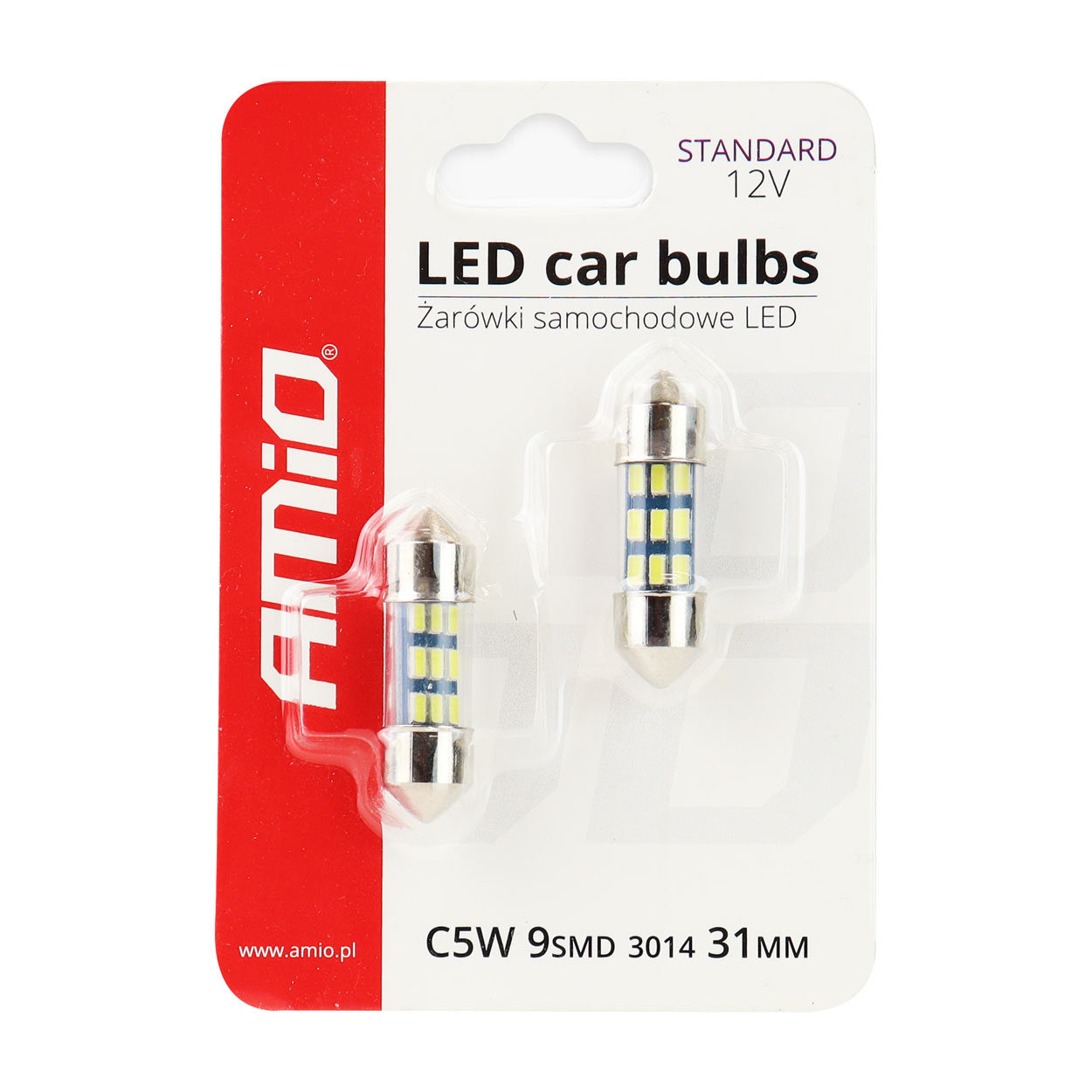 LED-festoonlamp met transparante behuizing