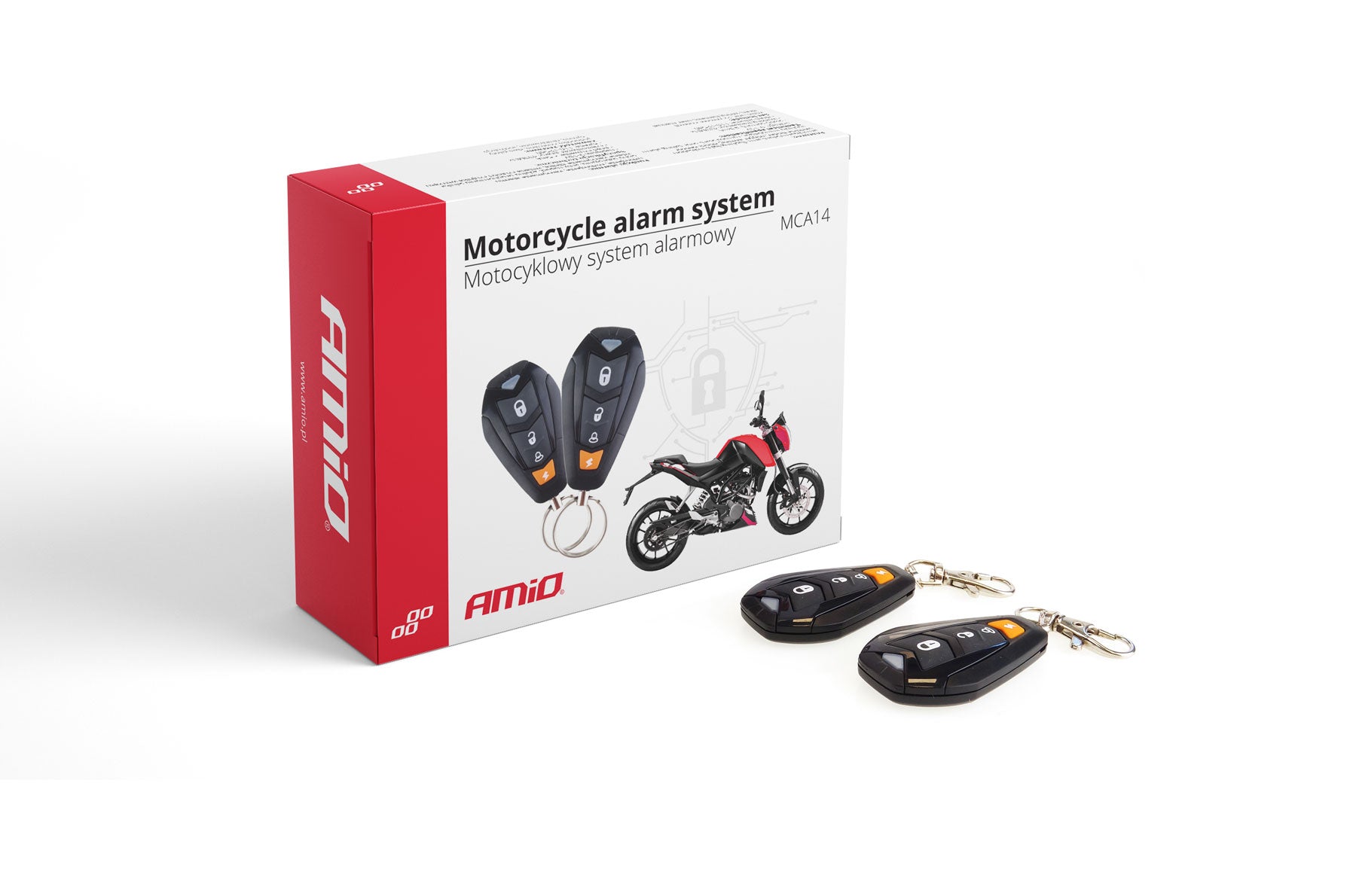 Motoralarm MCA14 met twee afstandsbedieningen