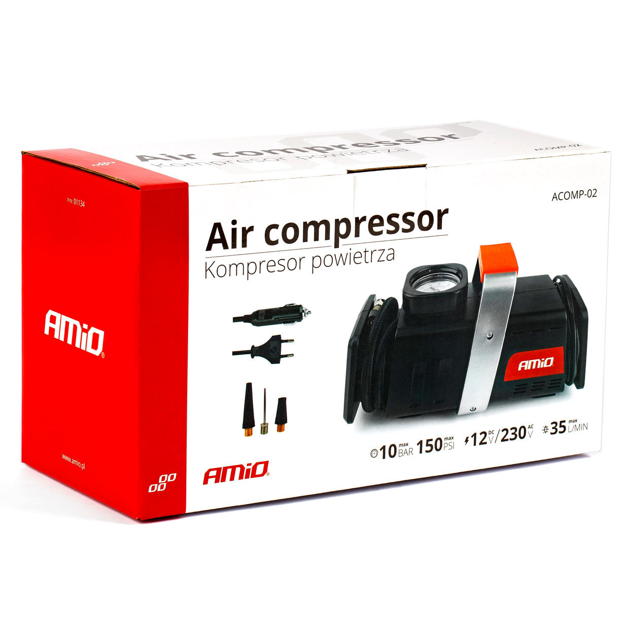 Autocompressor set van opzij