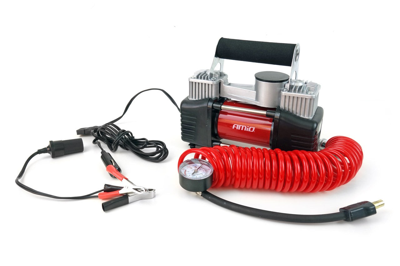 Auto compressor met 5 meter luchtslang